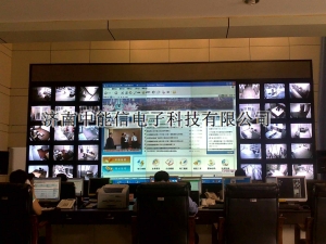 圓滿完成濟南市公安局110指揮中心大屏幕維護